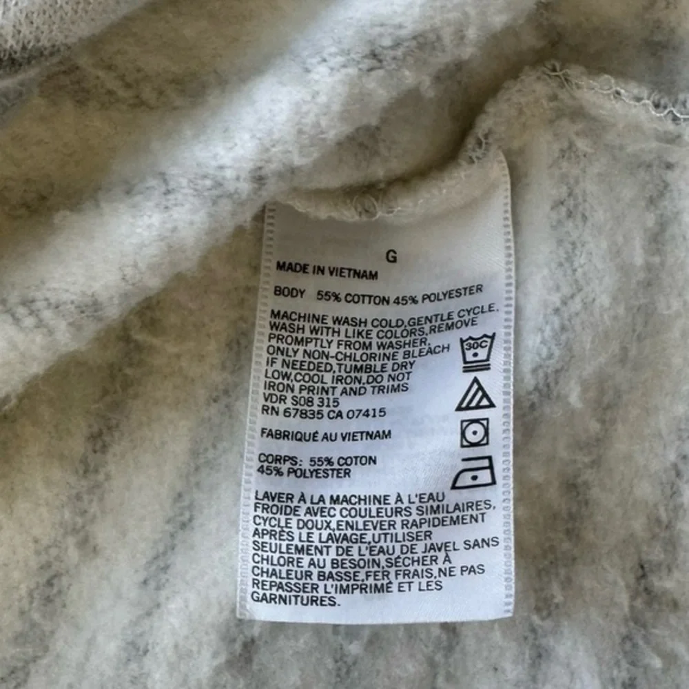 Nautica Men's Quarter Zip Sweater White‎ Gray Striped Size Large
